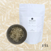 Orku 500x Empty Vegetable Capsules Size 00 - Unfilled Vegan Vege Clear Caps V238-SUPDZ-31590683115600