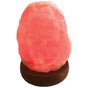 Orku Red USB Himalayan Pink Salt Lamp - Coloured Light Mini Natural Rock Crystal V238-SUPDZ-31746003730512