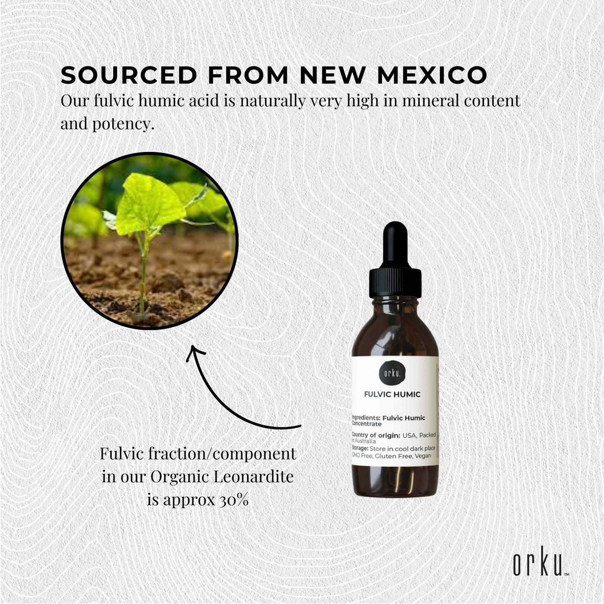 25ml Fulvic Humic Concentrate Liquid FHC V238-SUPDZ-31806070620240