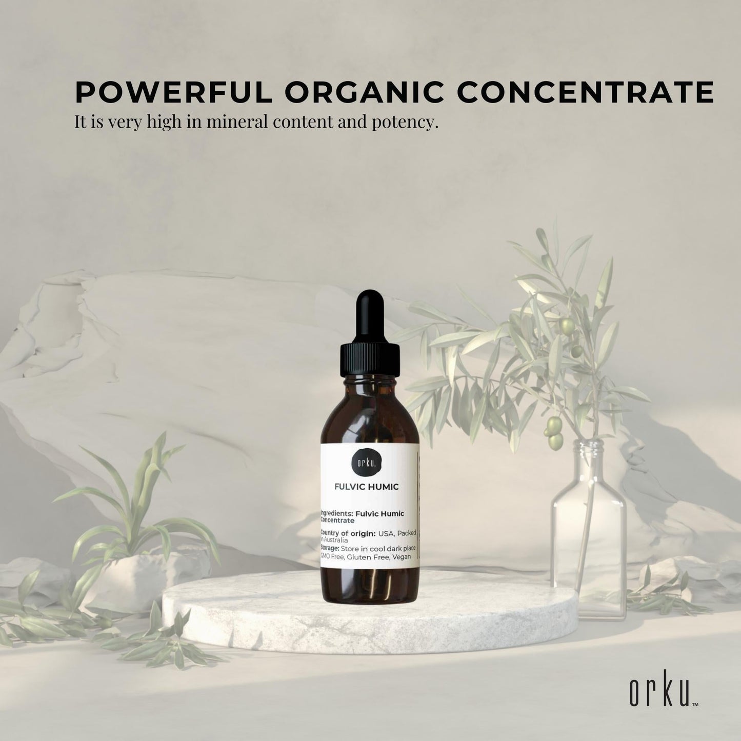 25ml Fulvic Humic Concentrate Liquid FHC V238-SUPDZ-31806070620240