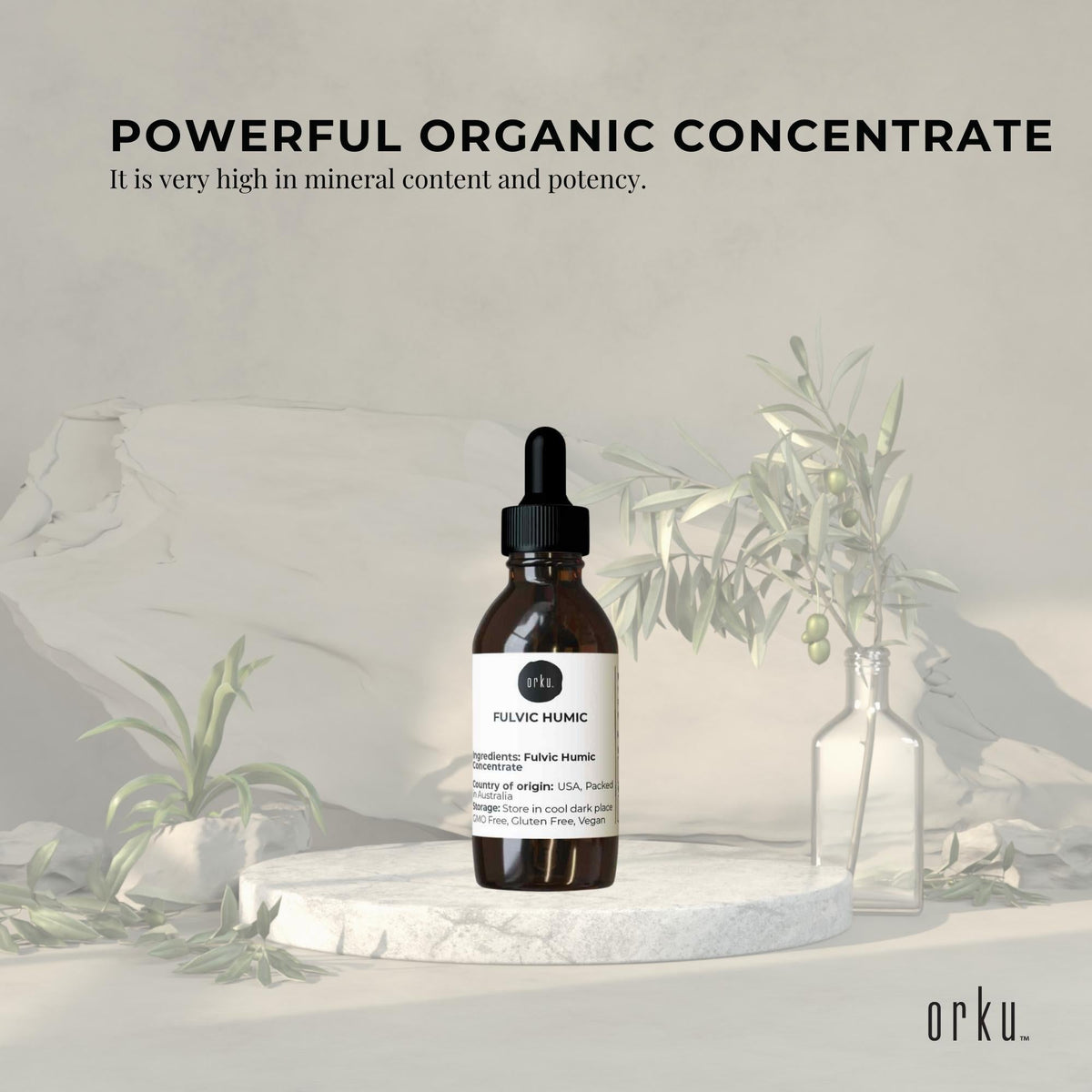 25ml Fulvic Humic Concentrate Liquid FHC V238-SUPDZ-31806070620240