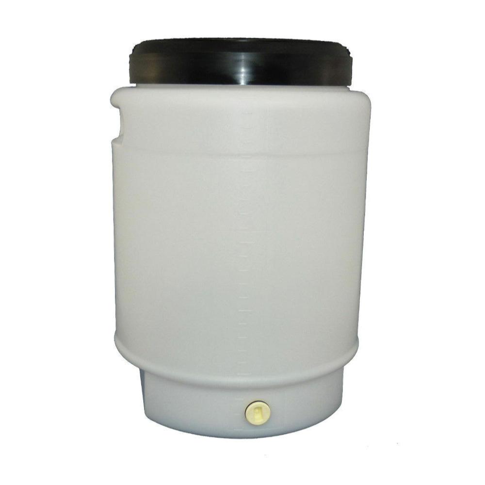 25L Fermenter Keg + Lid + Tap - HDPE Plastic Drum Food Grade Brewing Barrel V238-SUPDZ-31870416126032