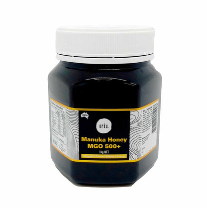 Orku 1Kg MGO 500+ Australian Manuka Honey - 100% Raw Natural Pure Jelly Bush V238-SUPDZ-31985099178064