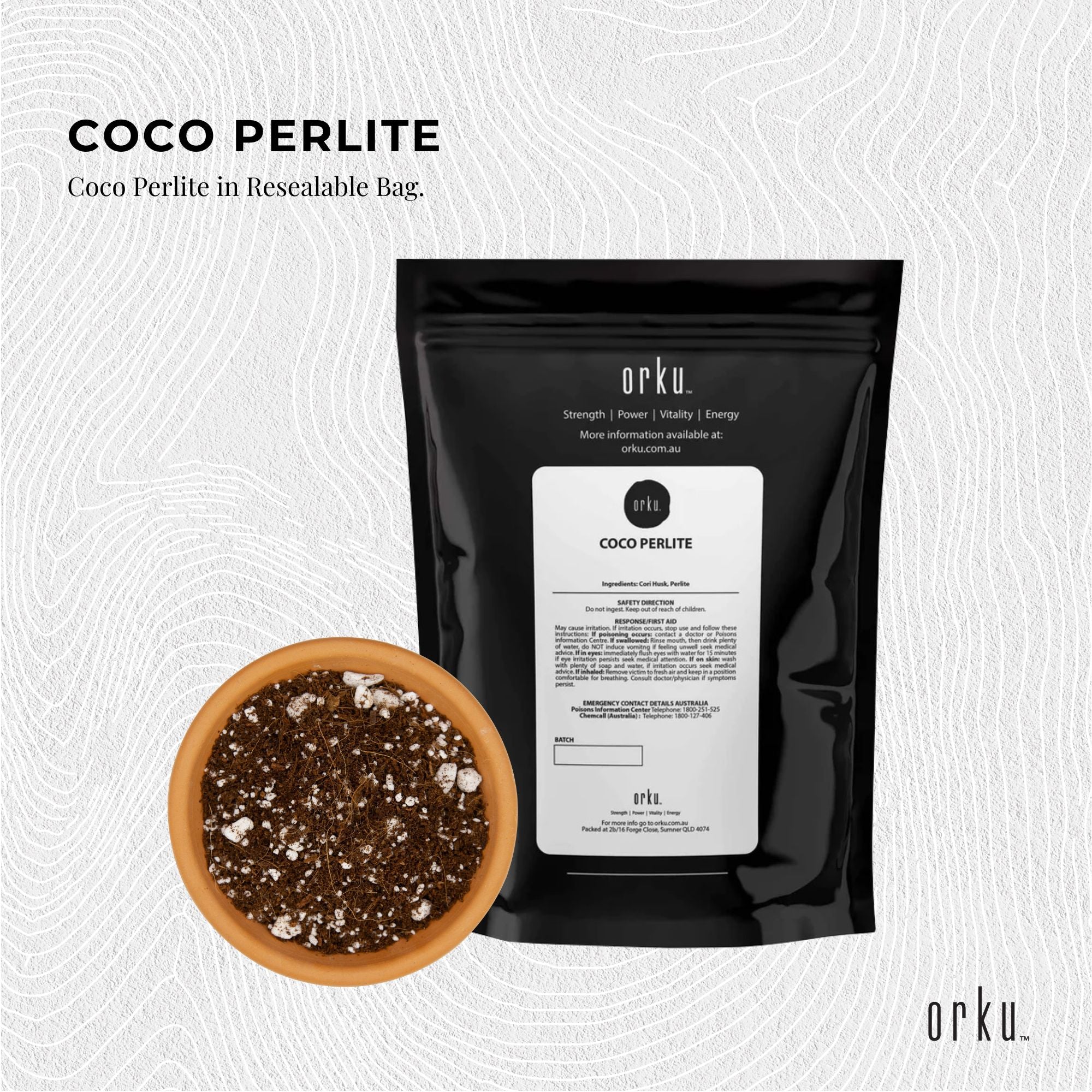 2L Premium Coco Perlite Mix - 70% Coir Husk 30% Hydroponic Plant Growing Medium V238-SUPDZ-31990209773648