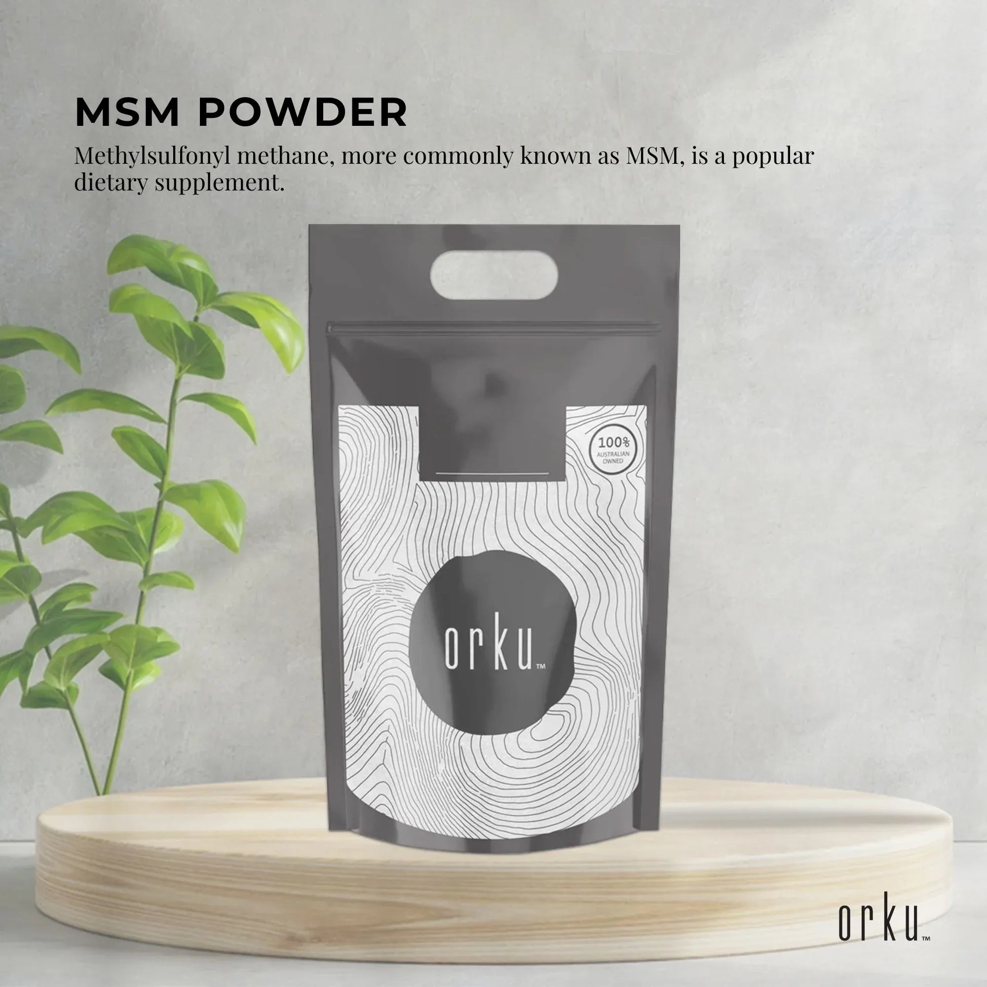 Orku 10Kg MSM Powder or Crystals - 99.9% Pure USP Grade Methylsulfonylmethane V238-SUPDZ-31991236755536