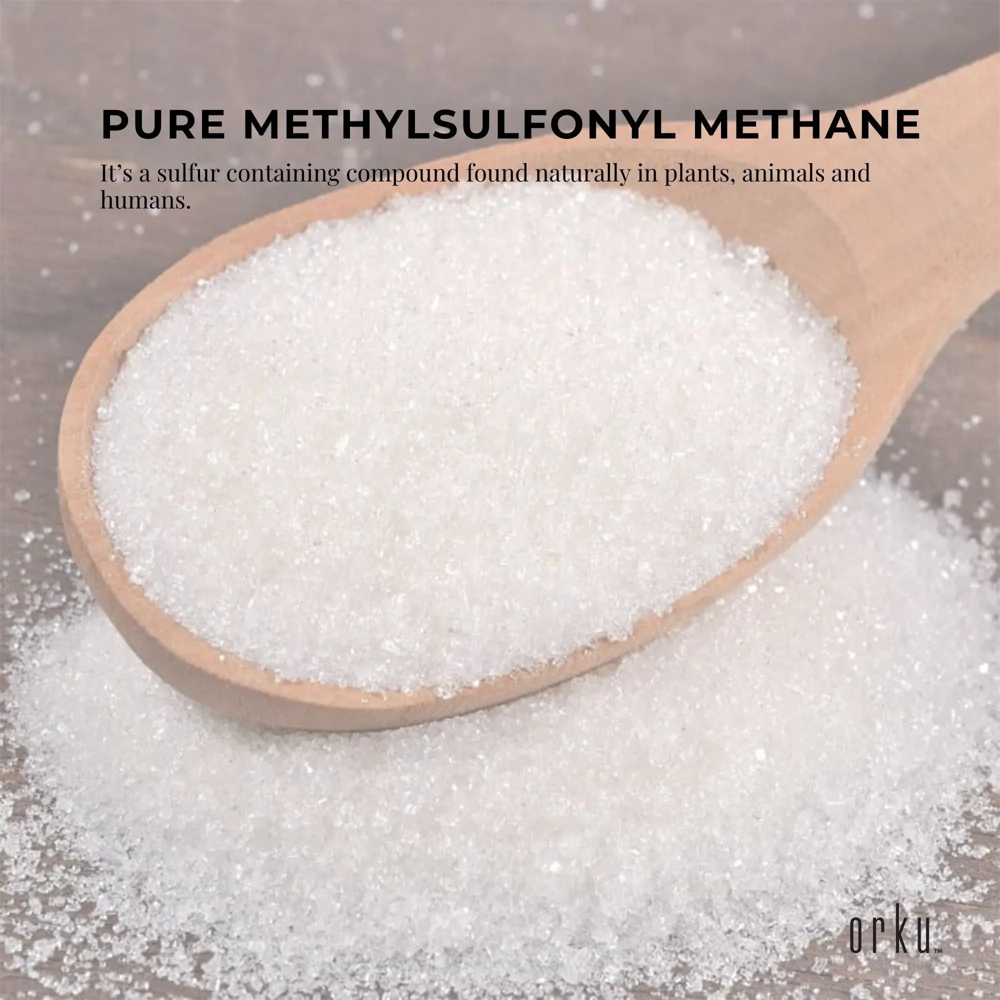 Orku 20Kg MSM Powder or Crystals - 99.9% Pure USP Grade Methylsulfonylmethane V238-SUPDZ-31991255367760