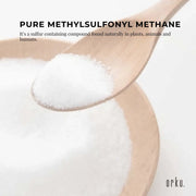 Orku 3Kg MSM Powder or Crystals Tub - 99.9% Pure USP Grade Methylsulfonylmethane V238-SUPDZ-31991328211024