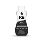 236ml Black Fabric Dye Rit Clothes All Purpose Liquid Cloth Tie Colours Cotton V238-SUPDZ-32011373346896