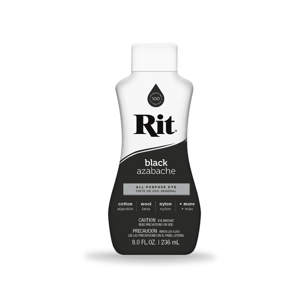 236ml Black Fabric Dye Rit Clothes All Purpose Liquid Cloth Tie Colours Cotton V238-SUPDZ-32011373346896