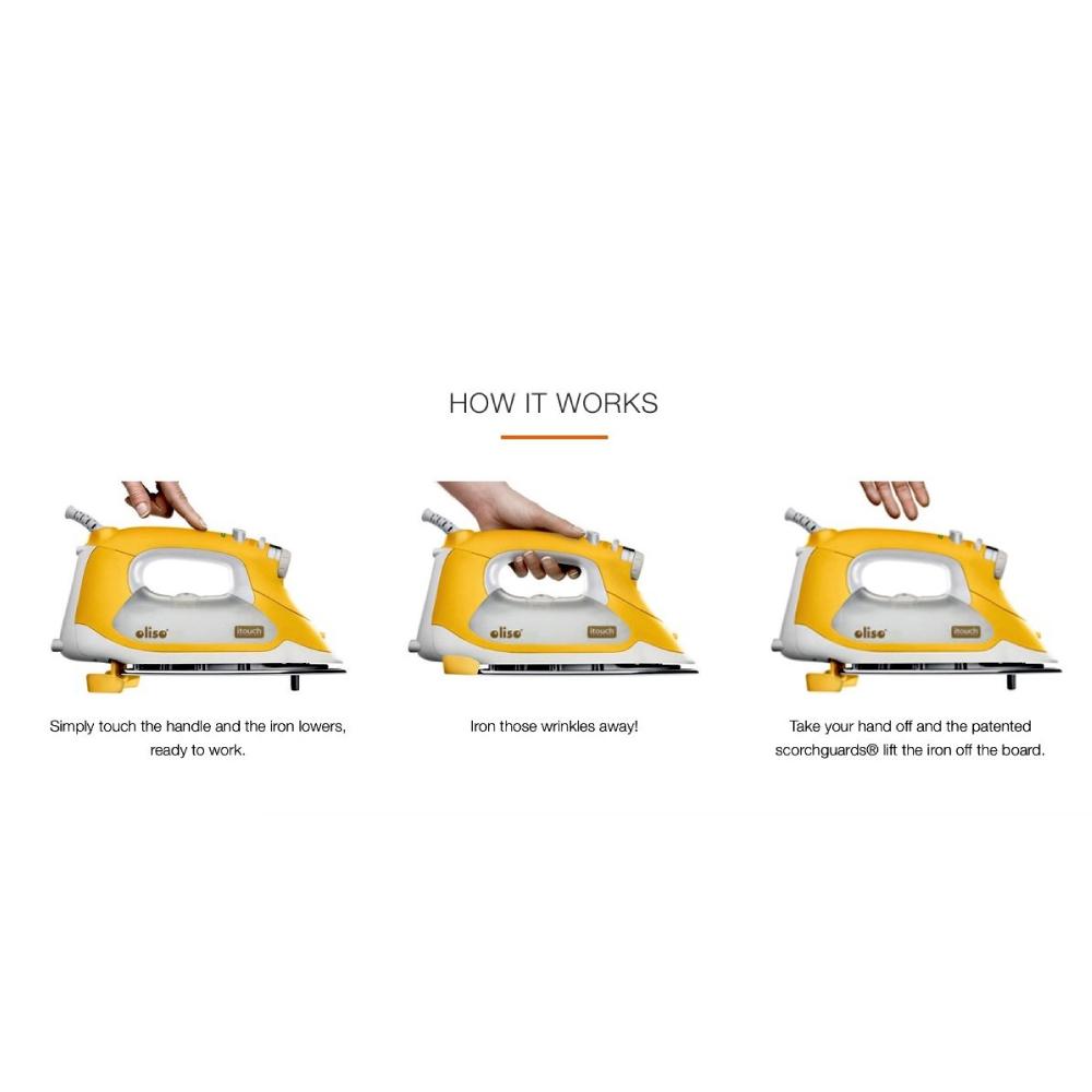 AU Plug Oliso Pro Iron iTouch Smart Technology Clothes Steamer Quilting TG1100 V238-SUPDZ-32048503029840
