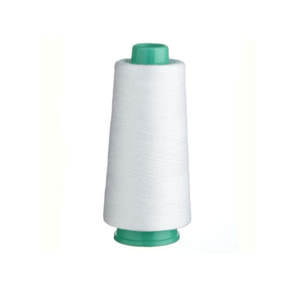 White Overlocking Thread 2000m Polyester Birch Overlocker Cone Spool Sewing V238-SUPDZ-32055921180752