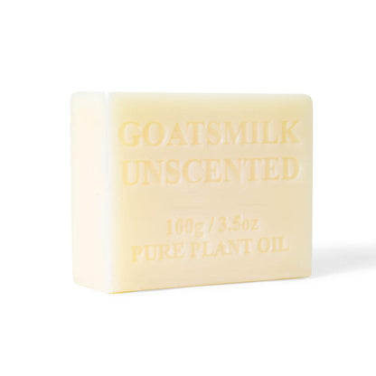 100x 100g Goats Milk Soap Bars -Unscented For Sensitive Pure Australian SkinCare V238-SUPDZ-32057175507024