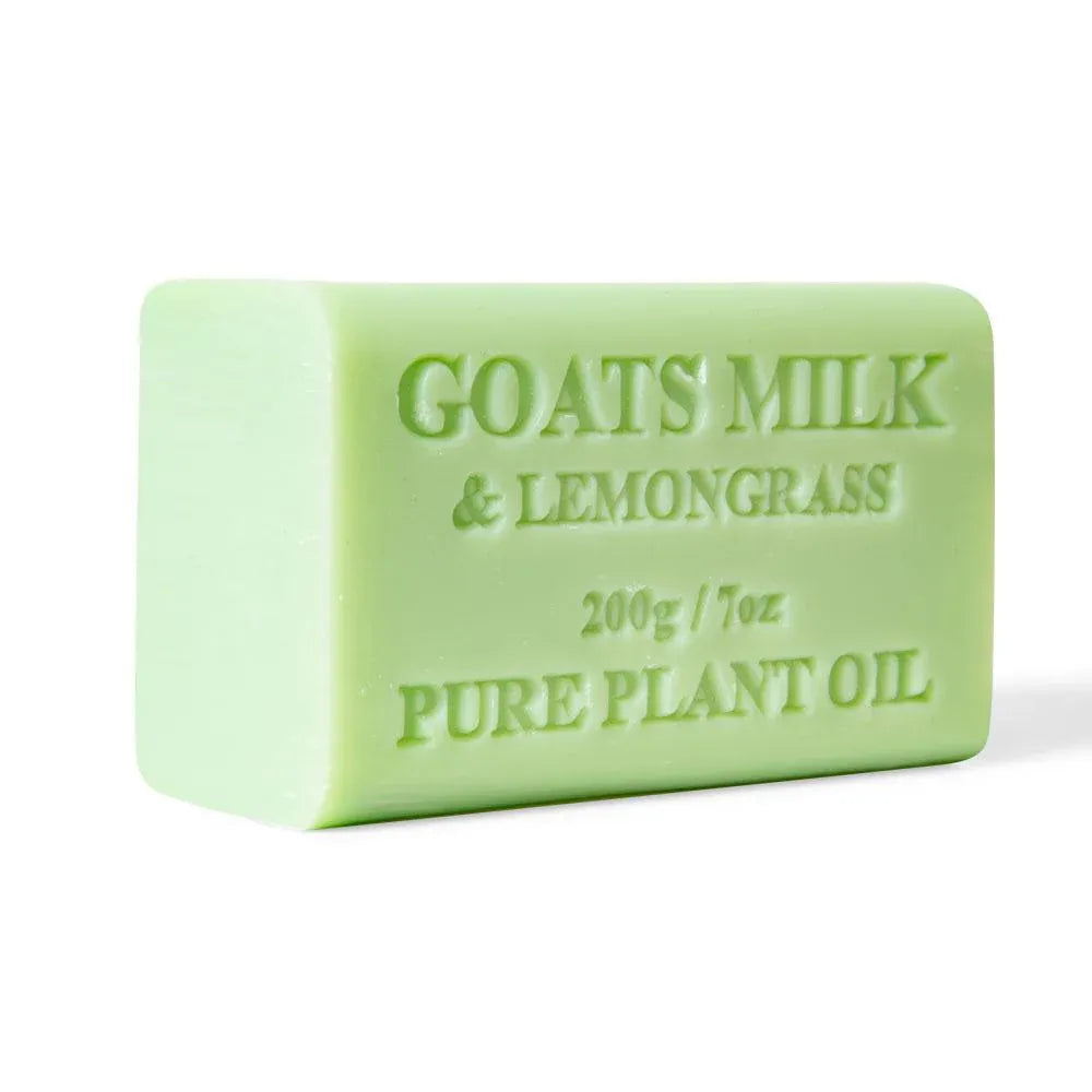 65x 200g Goats Milk Soap Bars Lemongrass Scent Pure Natural Australian Skin Care V238-SUPDZ-32088698355792