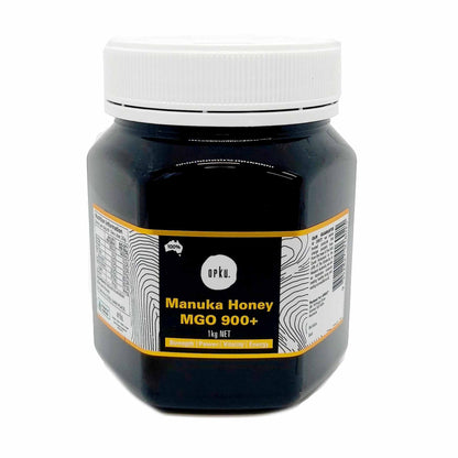 Orku 1Kg MGO 900+ Australian Manuka Honey - 100% Raw Natural Pure Jelly Bush V238-SUPDZ-32132978868304