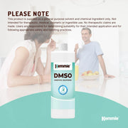 Kemmie 1L DMSO Liquid 99.9% Pure - USP Grade Dimethyl Sulfoxide Solvent V238-SUPDZ-32168888402000