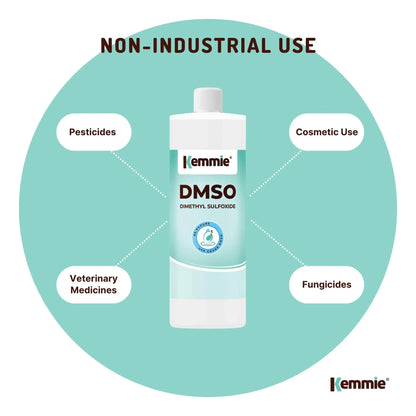 Kemmie 500ml DMSO Liquid 99.9% Pure - USP Grade Dimethyl Sulfoxide Solvent V238-SUPDZ-32251751170128