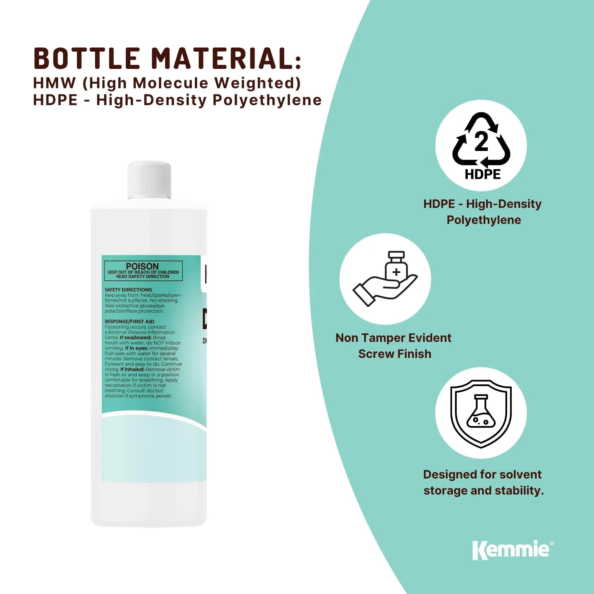 Kemmie 250ml DMSO Liquid 99.9% Pure - USP Grade Dimethyl Sulfoxide Solvent V238-SUPDZ-32257749418064