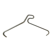 10 Pack 76mm (3") Brick Wall Hooks - Clips Hangers For Pictures Plants V238-SUPDZ-32322563539024