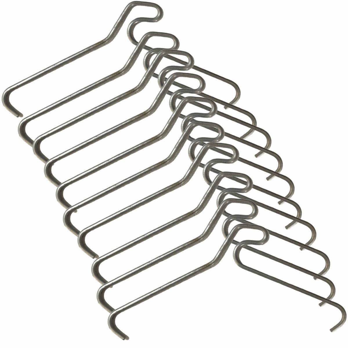10 Pack 76mm (3") Brick Wall Hooks - Clips Hangers For Pictures Plants V238-SUPDZ-32322563539024