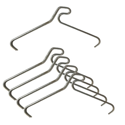 5 Pack 65mm (2.5") Brick Hooks - Wall Crab Clips Hangers For Pictures Plants V238-SUPDZ-32322582052944