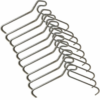 10 Pack 65mm (2.5") Brick Hooks - Wall Crab Clips Hangers For Pictures Plants V238-SUPDZ-32322603778128