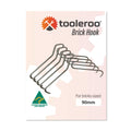 10 Pack 90mm (3.5") Brick Hooks - Wall Crab Clips Hangers For Pictures Plants V238-SUPDZ-32322648670288