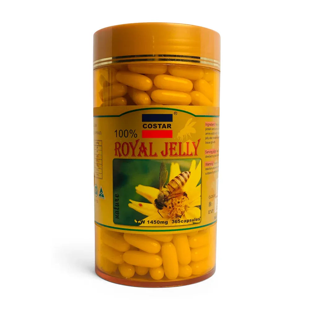 Costar 365x 1450mg Royal Bee Jelly Capsules 100% Pure V238-SUPDZ-32329448652880