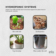 1L Hydro Clay Balls - Natural Premium Hydroponic Expanded Plant Growing Medium V238-SUPDZ-32366945370192