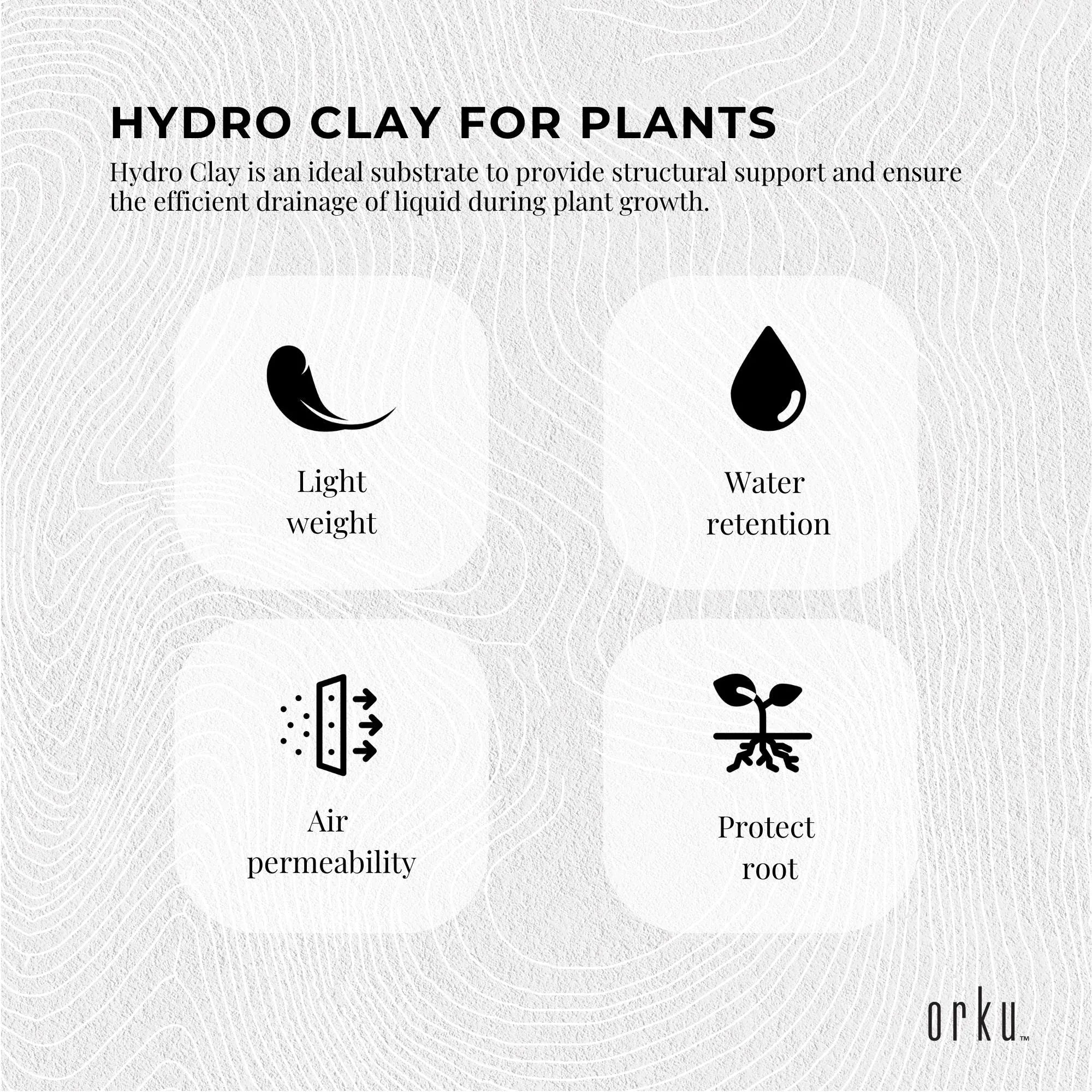 10L Hydro Clay Balls - Natural Premium Hydroponic Expanded Plant Growing Medium V238-SUPDZ-32367040266320