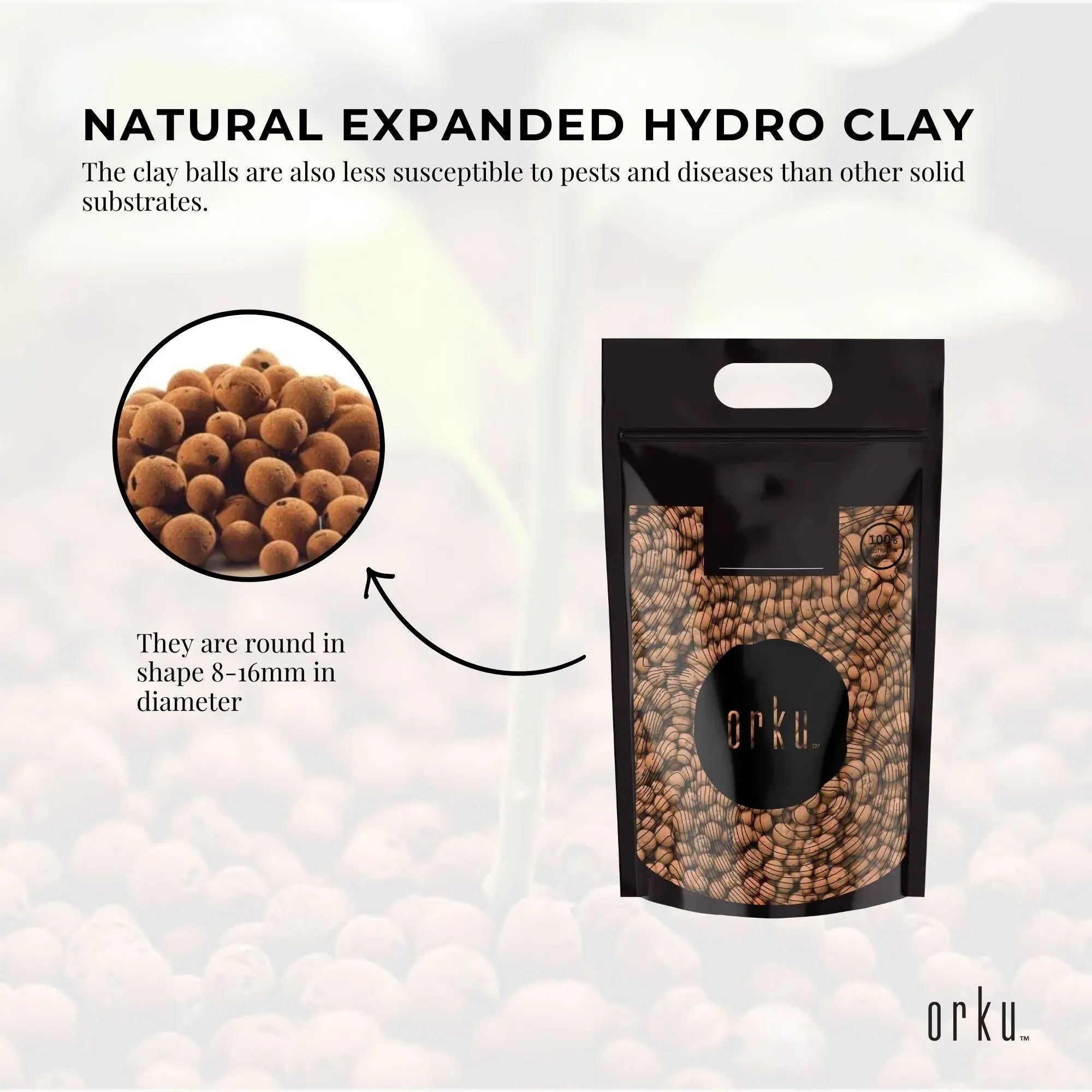 20L Hydro Clay Balls - Natural Premium Hydroponic Expanded Plant Growing Medium V238-SUPDZ-32367068217424