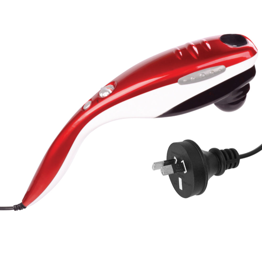 Orku Handheld Body Massager 6 Heads Adjustable Speed Neck Shoulder Back Legs Red V238-SUPDZ-32459224645712