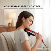 Orku Handheld Body Massager 6 Heads Adjustable Speed Neck Shoulder Back Legs Red V238-SUPDZ-32459224645712
