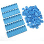 100x Cattle Ear Tags 5x2cm Set - Small Blue Cow Sheep Pig Blank Livestock Labels V238-SUPDZ-32497252302928