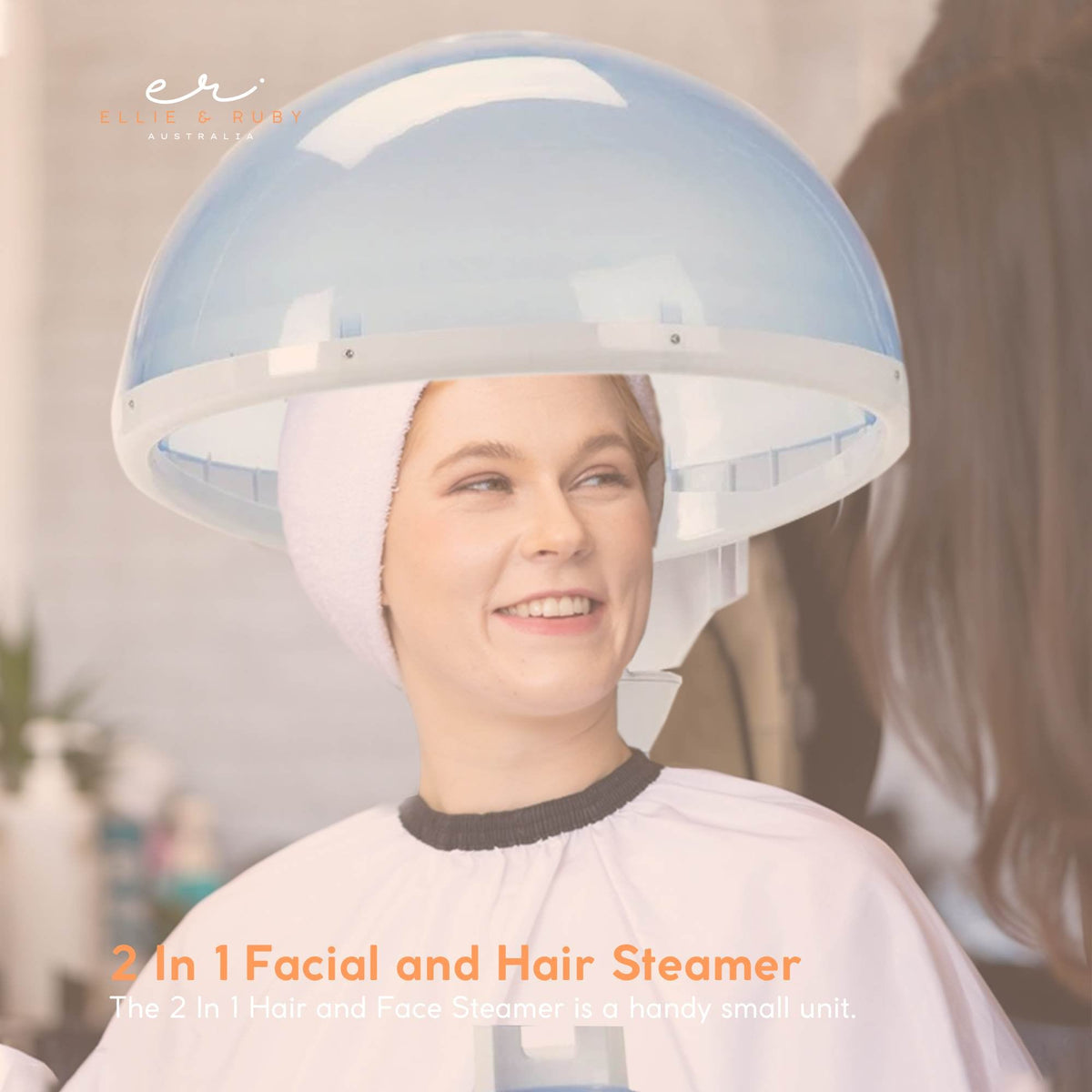 Ellie & Ruby 2-in-1 Facial Hair Steamer Ozone Steam Machine Portable Tabletop V238-SUPDZ-32558070071376