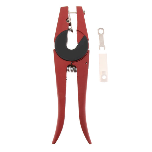 Ear Tag Applicator Plier - Metal Livestock Animal Cattle Punch Tagger Tool V238-SUPDZ-32574863933520