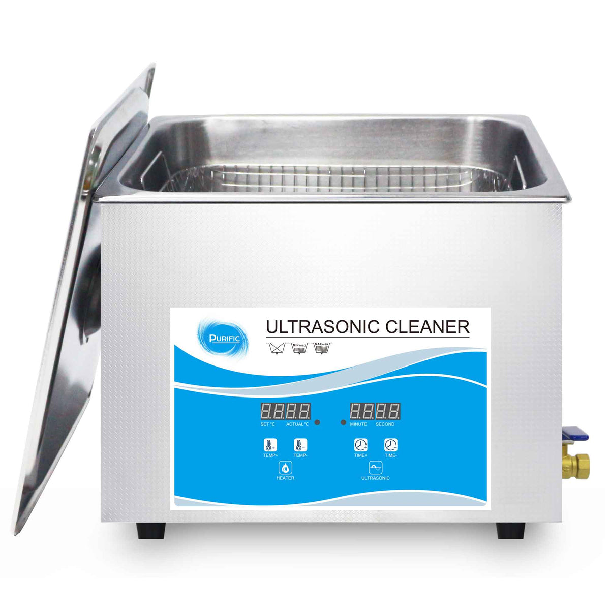 6.5L Digital Ultrasonic Cleaner Jewelry Ultra Sonic Bath Degas Parts Cleaning V238-SUPDZ-32577180500048