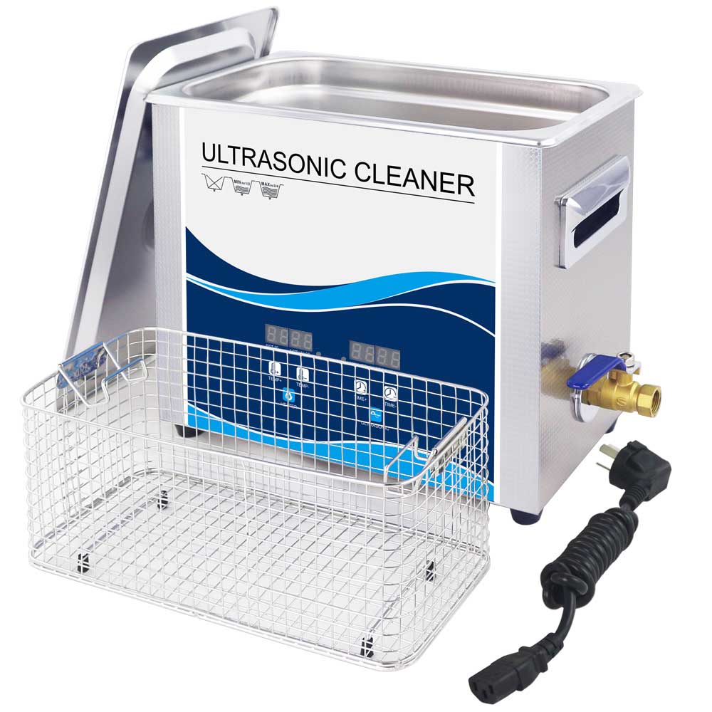 6.5L Digital Ultrasonic Cleaner Jewelry Ultra Sonic Bath Degas Parts Cleaning V238-SUPDZ-32577180500048