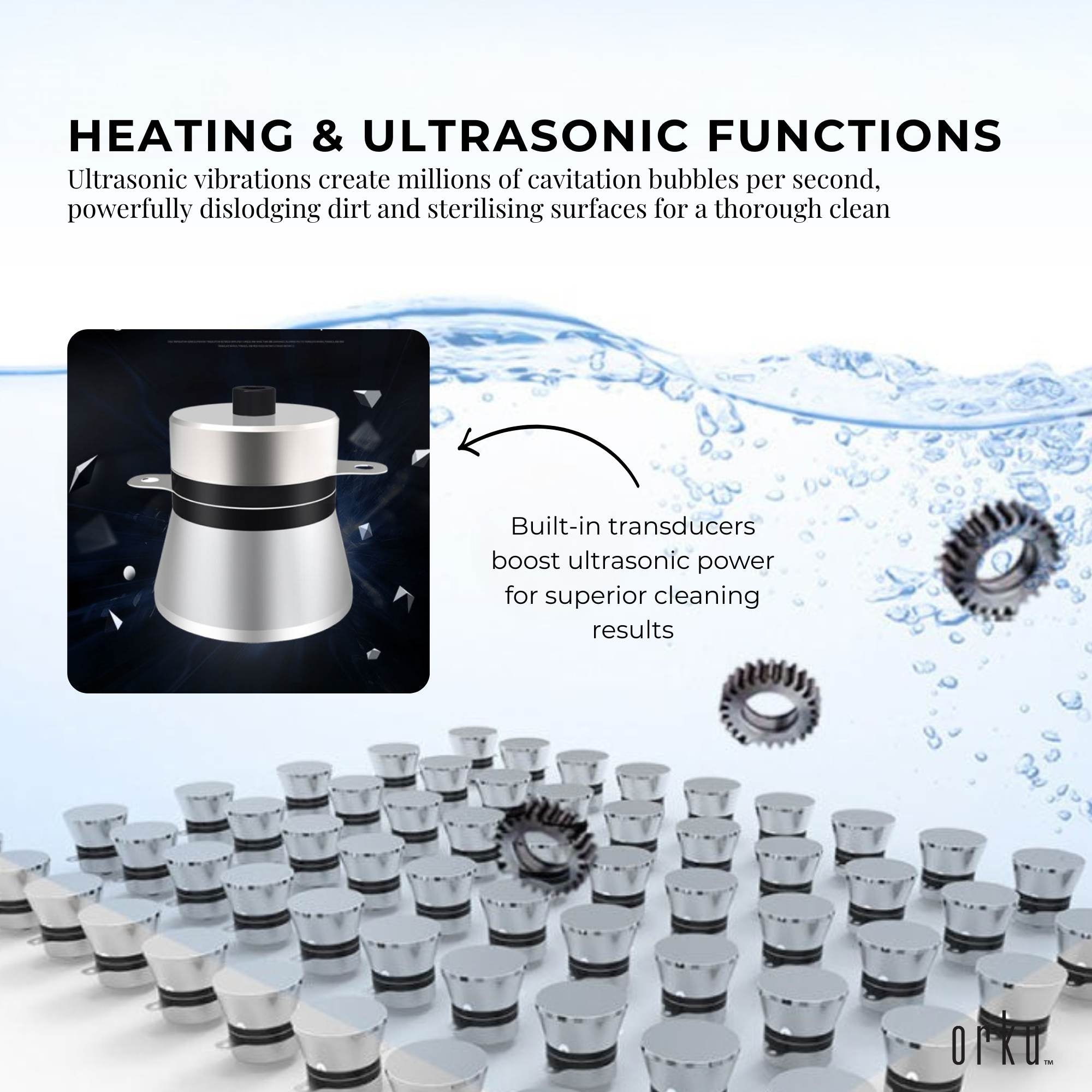30L Digital Ultrasonic Cleaner Jewelry Ultra Sonic Bath Degas Parts Cleaning V238-SUPDZ-32577203339344