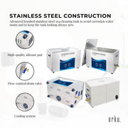 30L Digital Ultrasonic Cleaner Jewelry Ultra Sonic Bath Degas Parts Cleaning V238-SUPDZ-32577203339344