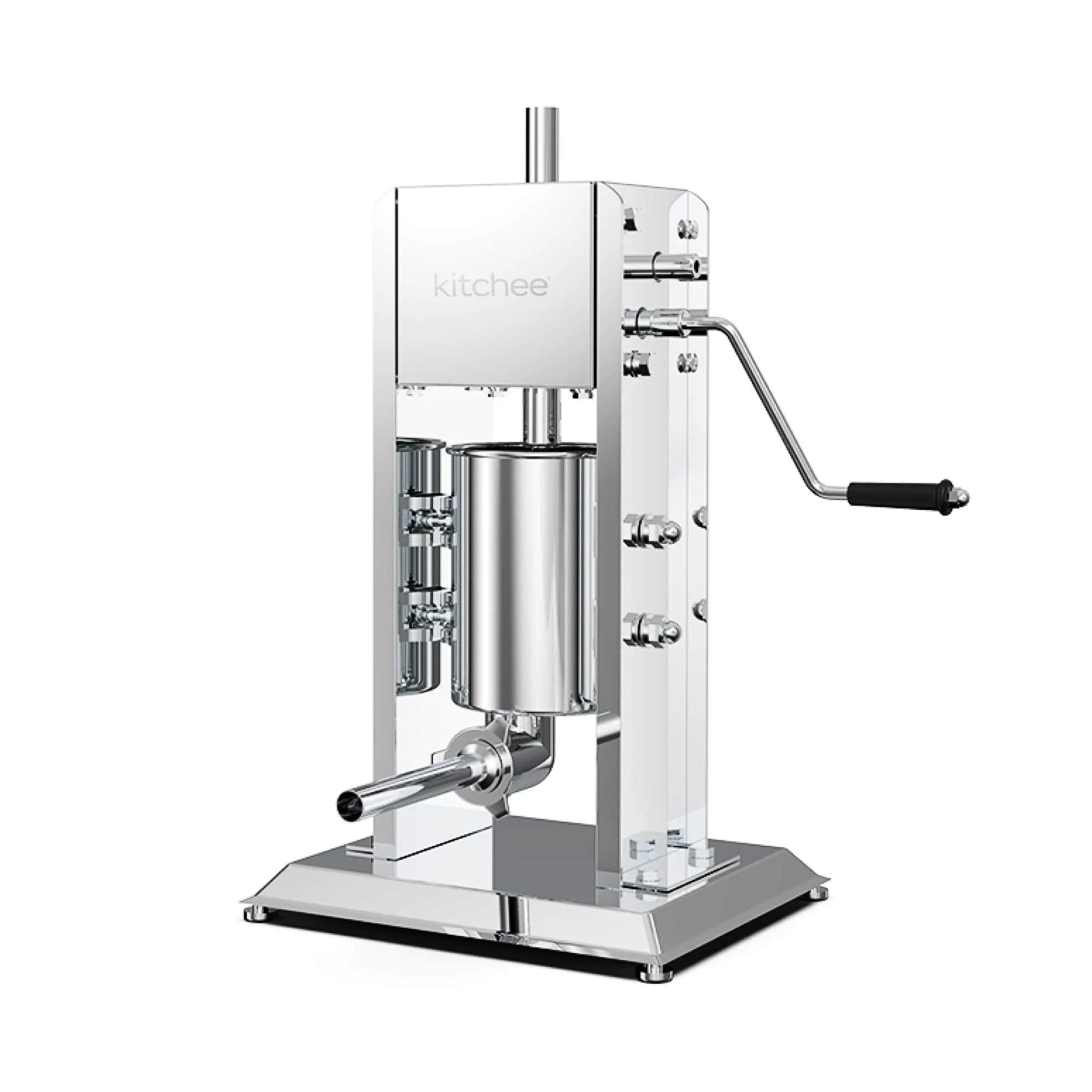 Kitchee 3L Manual Vertical Sausage Filler - Stainless Stuffer Meat Press Machine V238-SUPDZ-32652019761232
