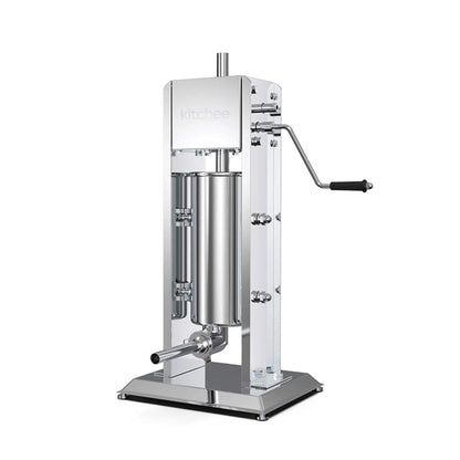 Kitchee 5L Manual Vertical Sausage Filler - Stainless Stuffer Meat Press Machine V238-SUPDZ-32652621283408
