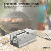 Kitchee 7L Manual Horizontal Sausage Filler - Stainless Stuffer Meat Press Machine V238-SUPDZ-32653381009488