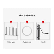 Kitchee 7L Manual Horizontal Sausage Filler - Stainless Stuffer Meat Press Machine V238-SUPDZ-32653381009488