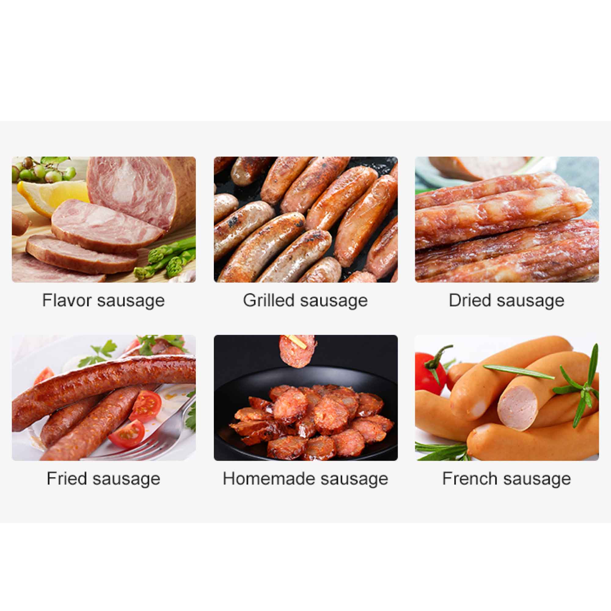Kitchee 7L Manual Horizontal Sausage Filler - Stainless Stuffer Meat Press Machine V238-SUPDZ-32653381009488