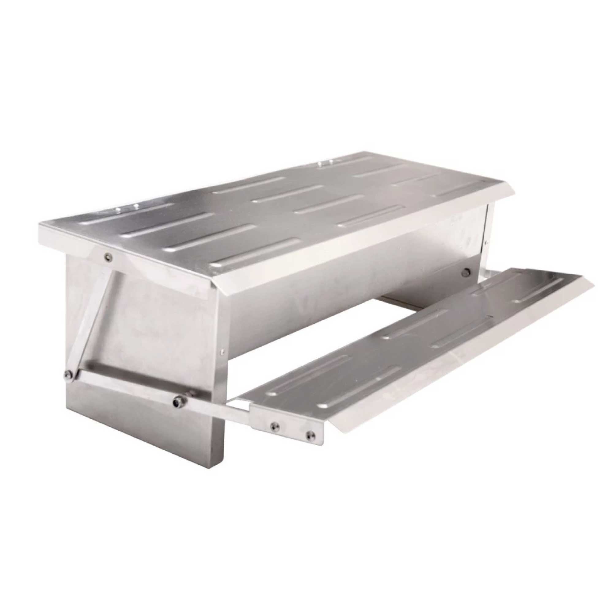 8L Automatic Chook Chicken Feeder Poultry Auto Treadle Aluminium Metal Coop V238-SUPDZ-32660683325520