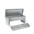 11L Automatic Chook Chicken Feeder Poultry Auto Treadle Aluminium Metal Feeders V238-SUPDZ-32677248434256