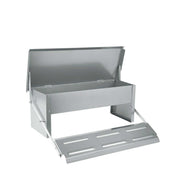 11L Automatic Chook Chicken Feeder Poultry Auto Treadle Aluminium Metal Feeders V238-SUPDZ-32677248434256