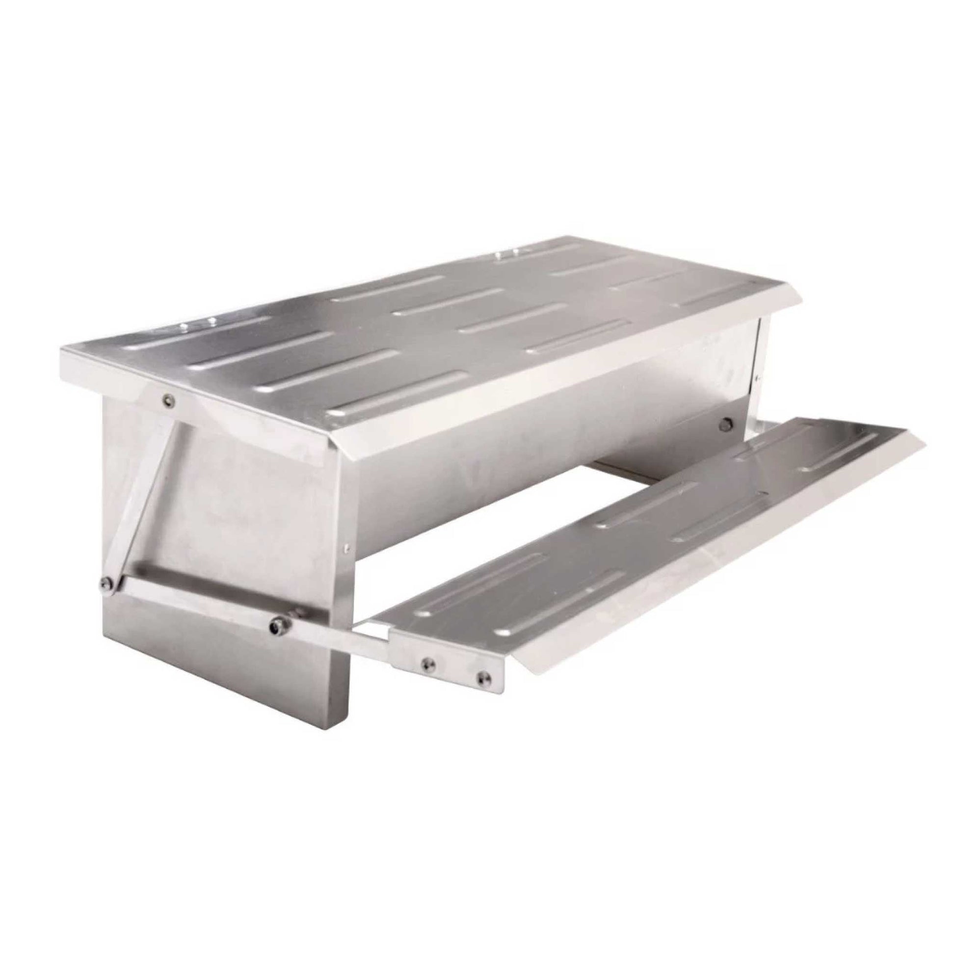 11L Automatic Chook Chicken Feeder Poultry Auto Treadle Aluminium Metal Feeders V238-SUPDZ-32677248434256