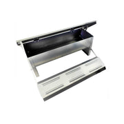 6.5L Automatic Chook Chicken Feeder Poultry Auto Treadle Galvanised Metal Coop V238-SUPDZ-32677480988752