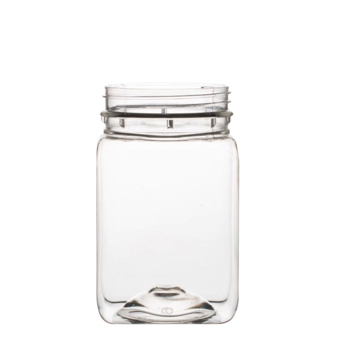 10x 500g Plastic Honey Jars + Lids - Square Clear Food Grade Packaging Containers V238-SUPDZ-32706744811600